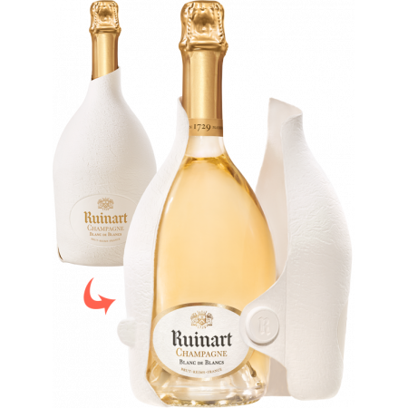 CHAMPAGNE RUINART - BLANC DE BLANCS - ETUI SECONDE PEAU