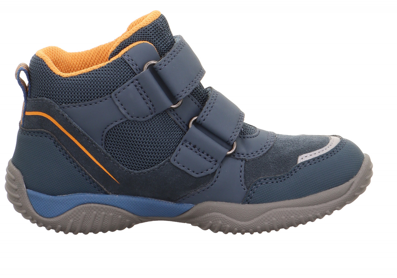 STORM - Blau/OrangeSneaker high mit Klettverschluss