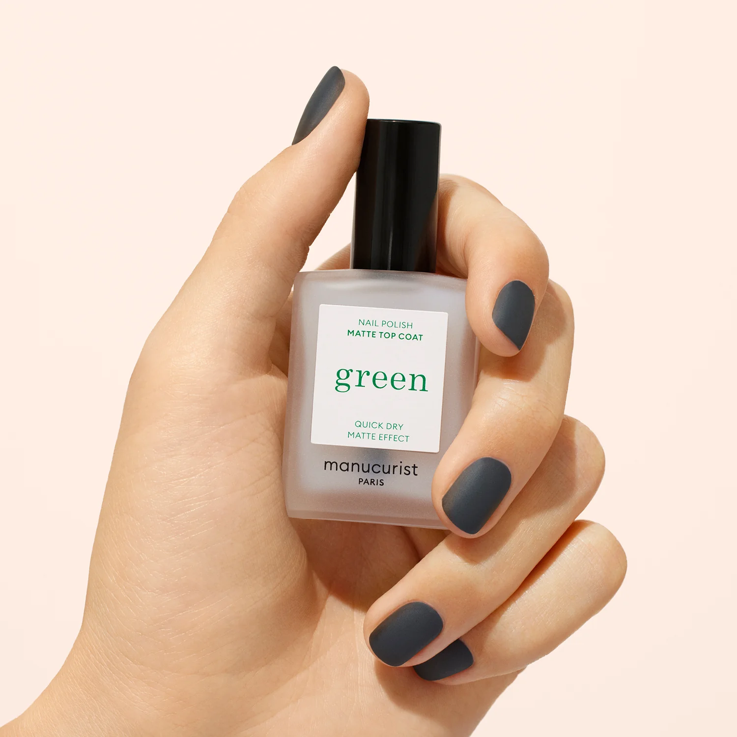 Green™ lak za nohte - 15 ml mat nadlak