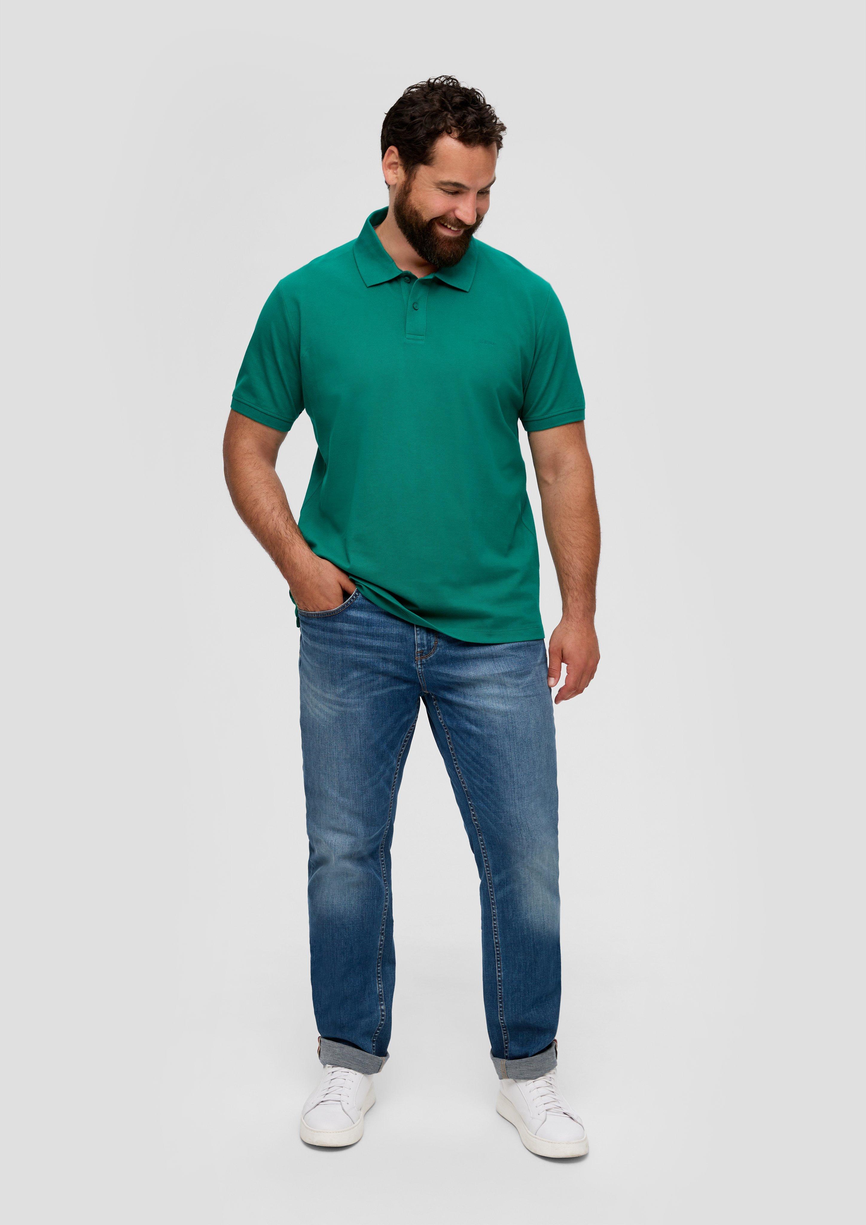 Poloshirt aus Baumwollpiqué  2148696-7652
