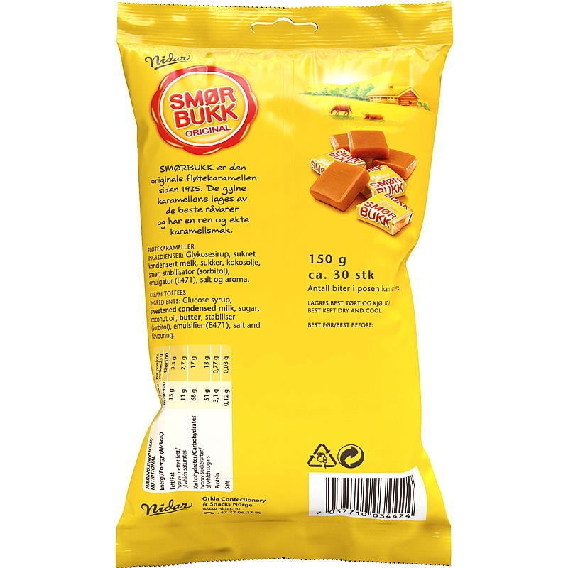 Nidar Smørbukk Original 150 g