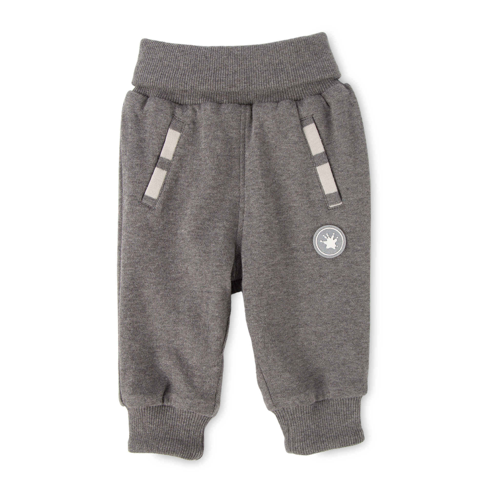 Baby Wendehose mit Softbund grau oder orange