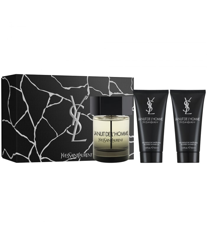 YVES SAINT LAURENT-LA NUIT DE L'HOMME -Coffret Cadeau Parfum Homme
