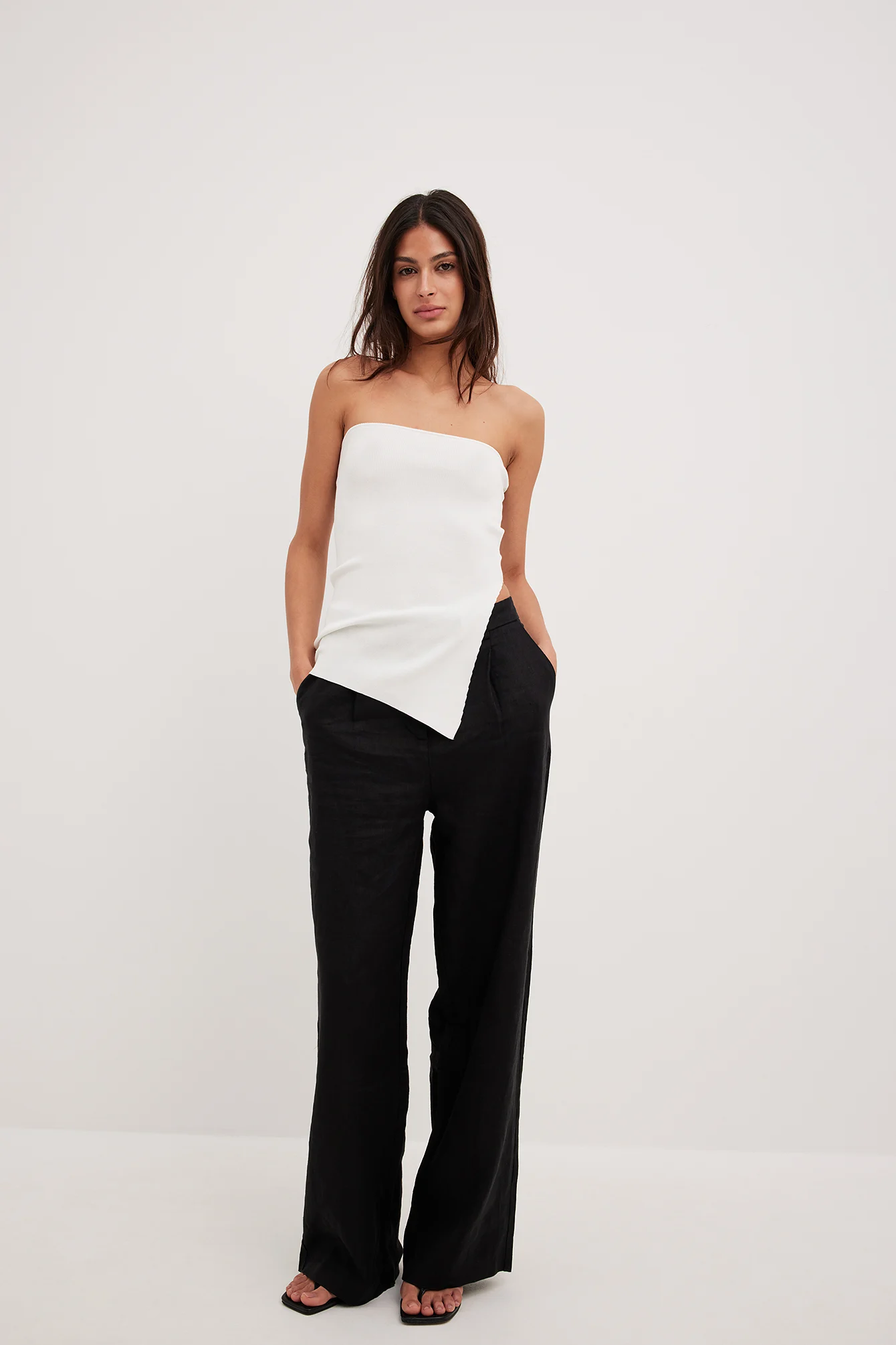 Tube-Top aus Feinstrick