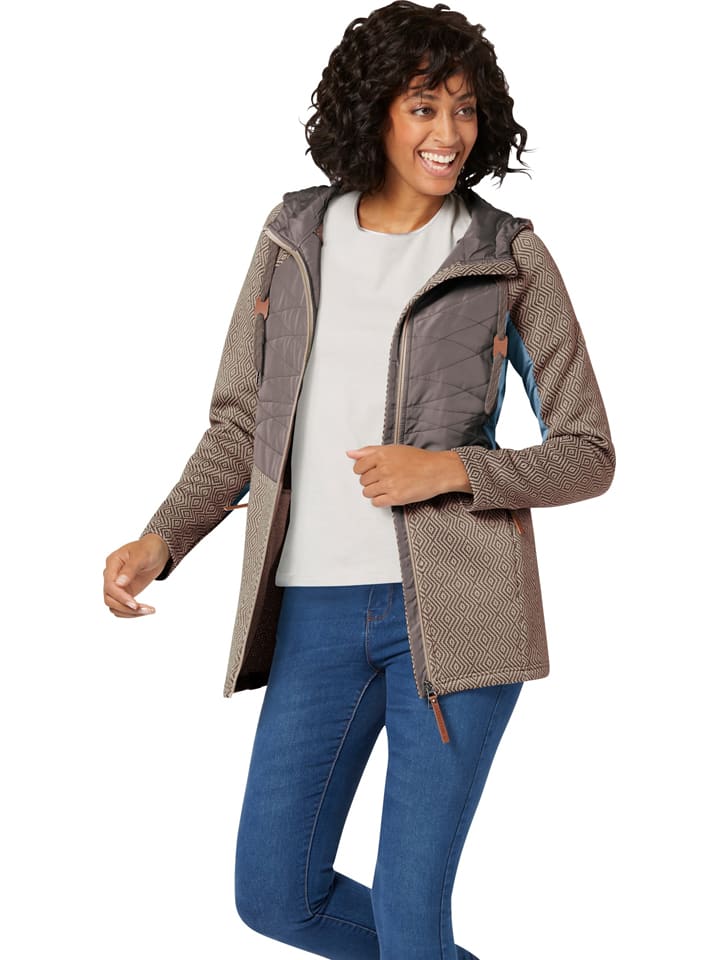 WITT WEIDEN Fleecejacke in Braun/ Beige günstig kaufen