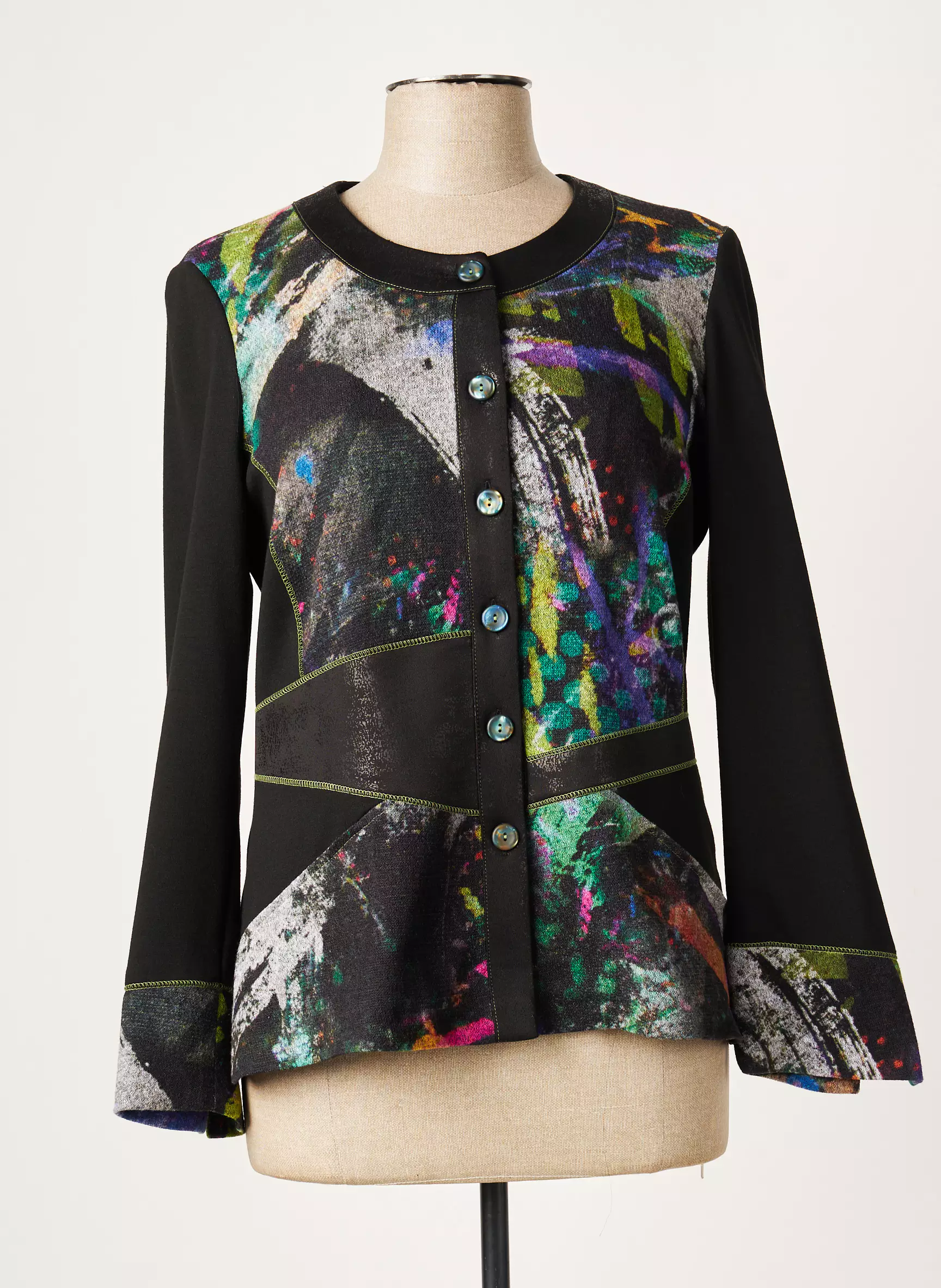 France Rivoire Vestecasual Femme couleur noir