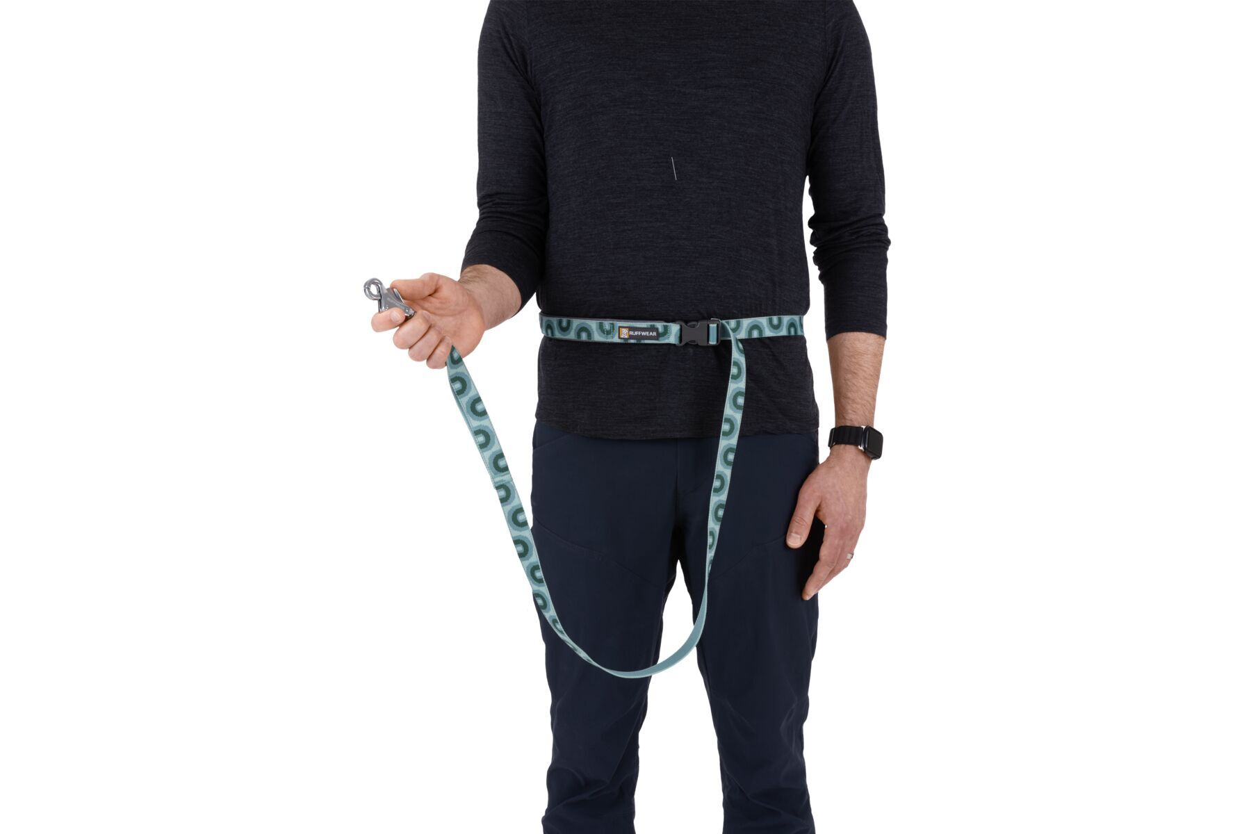 Ruffwear Hundeleinen Ruffwear Reflektierende Hundeleine Crag™ seegrün