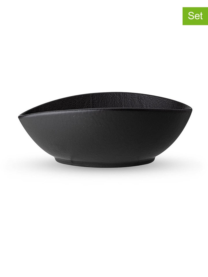 Wilmax 6er-Set: Schalen in Schwarz - (L)13 x (B)10 cm günstig kaufen onesize