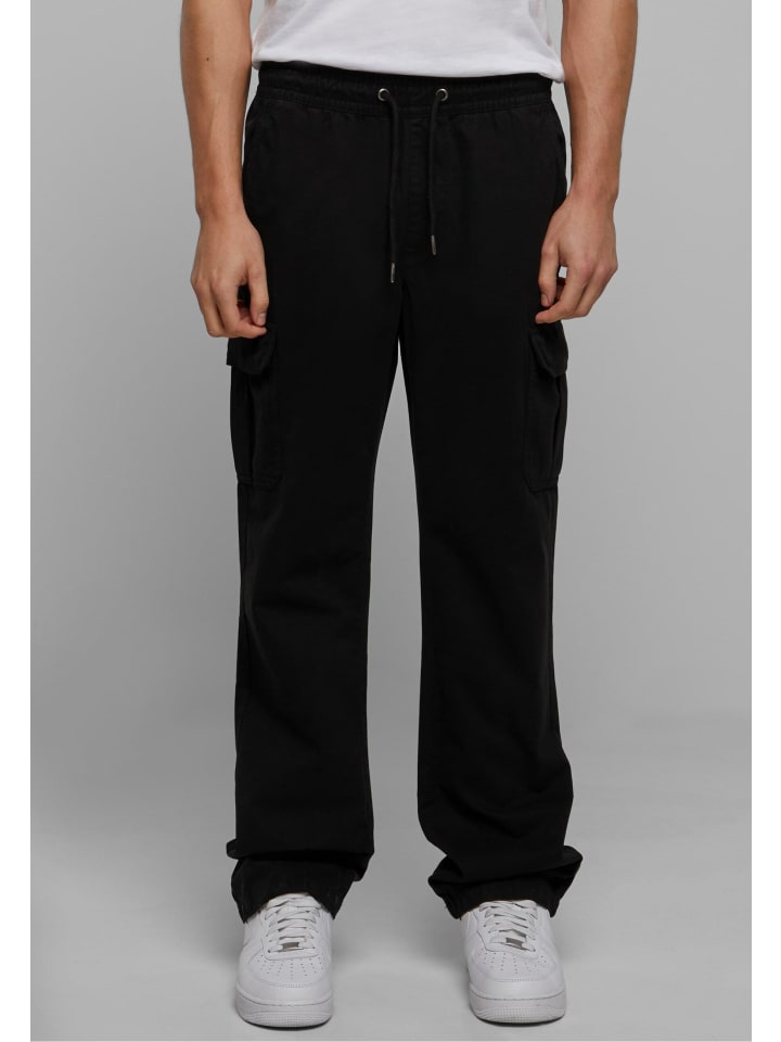 Urban Classics Urban Classics Cargo-Hosen in black günstig kaufen