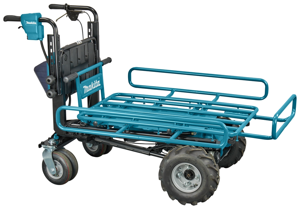 Roabă fără fir Makita DCU604Z 2 x 18V cu suport, fără baterii și încărcător