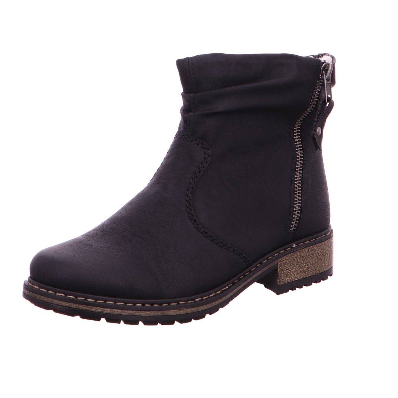 RIEKER Stiefeletten schwarz