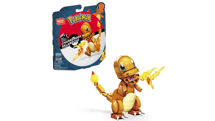 Mega Construx POKÉMON Medium Pokémon Glumanda