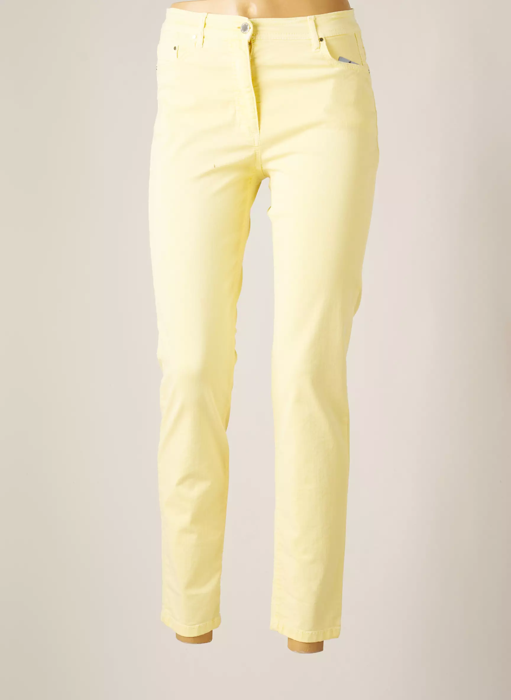 Betty Barclay Pantalons Slim Femme couleur jaune