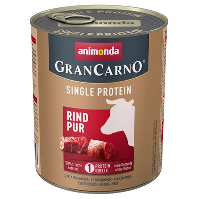 Animonda GranCarno Adult Single Protein 6 x 800 g