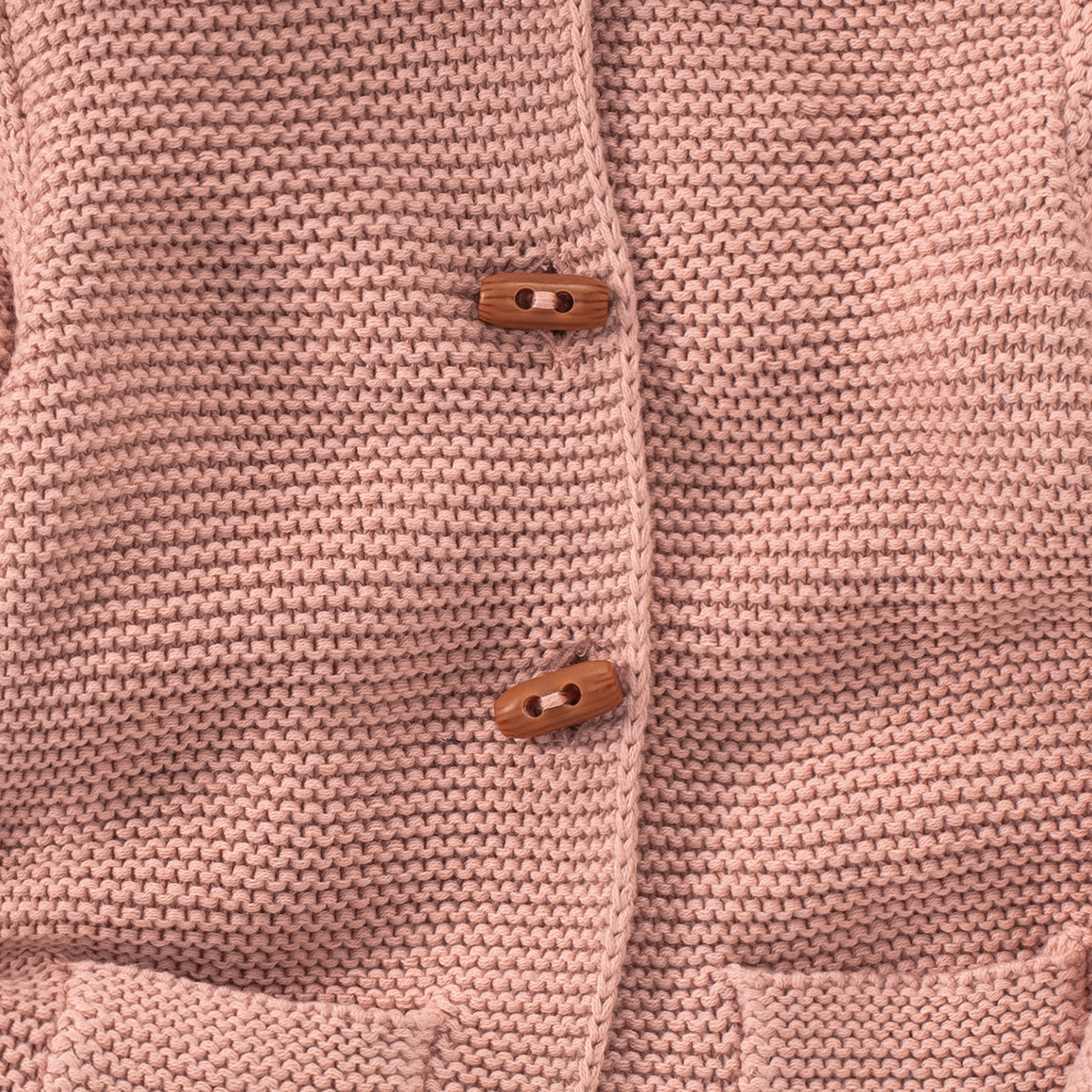 Baby Strickjacke mit Öhrchen