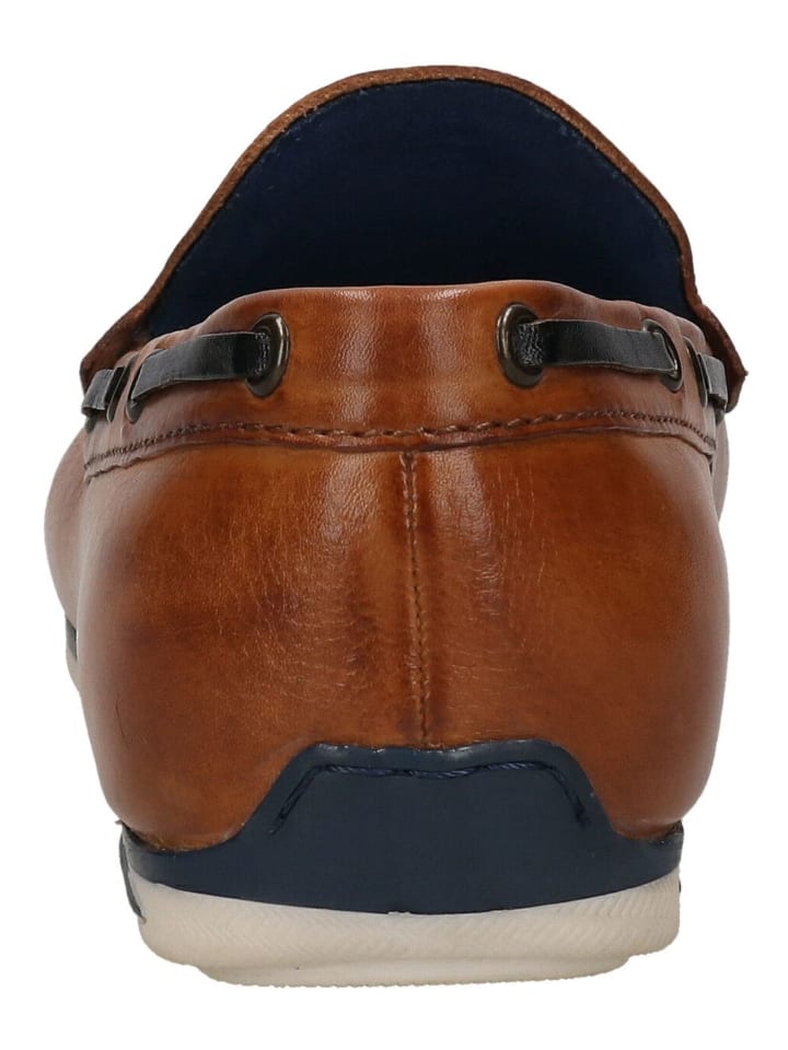 Bugatti Slipper in Cognac günstig kaufen