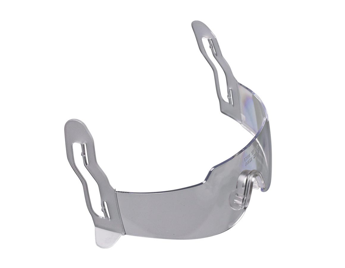 Integrierte Helmbrille