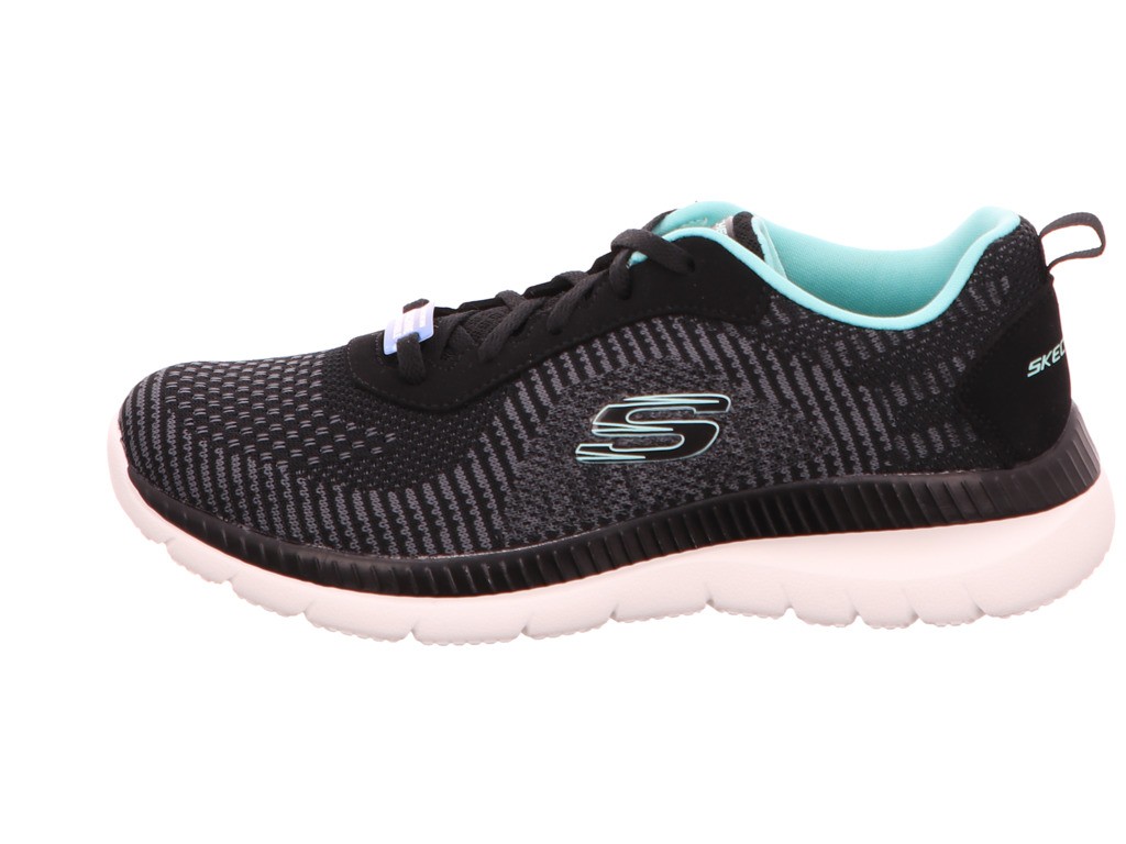 SKECHERS Freizeit Schnürer schwarz BOUNTIFUL - PURIST