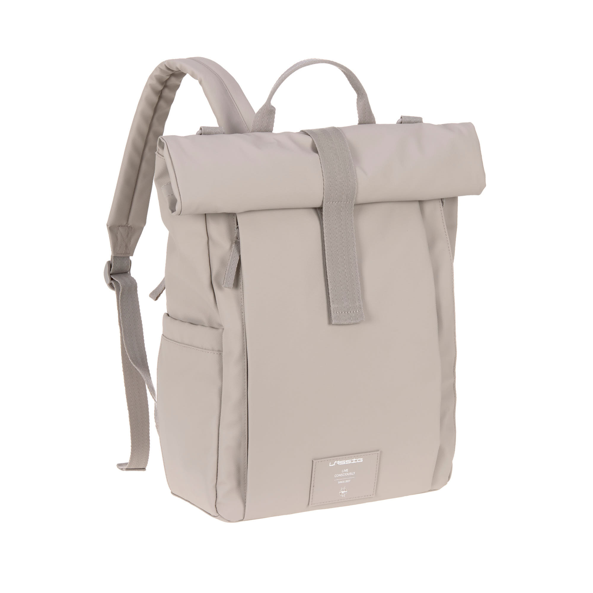 Wickelrucksack - Rolltop Up Backpack, Taupe (Limited Edition)
