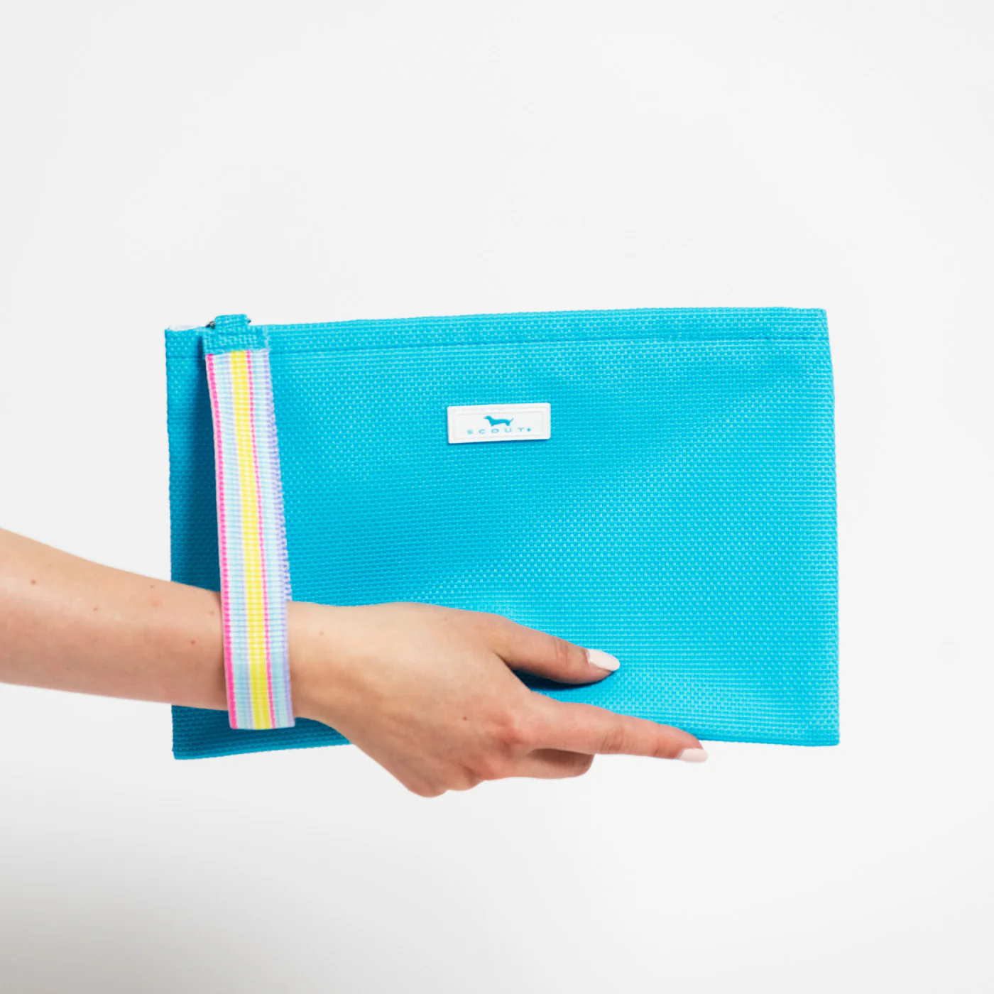 Woven Wristlet Cabana Clutch