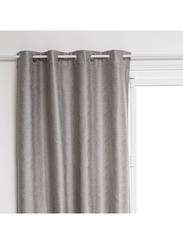 Atmosphera Créateur d'intérieur Verdunkelungsvorhang in grau günstig kaufen