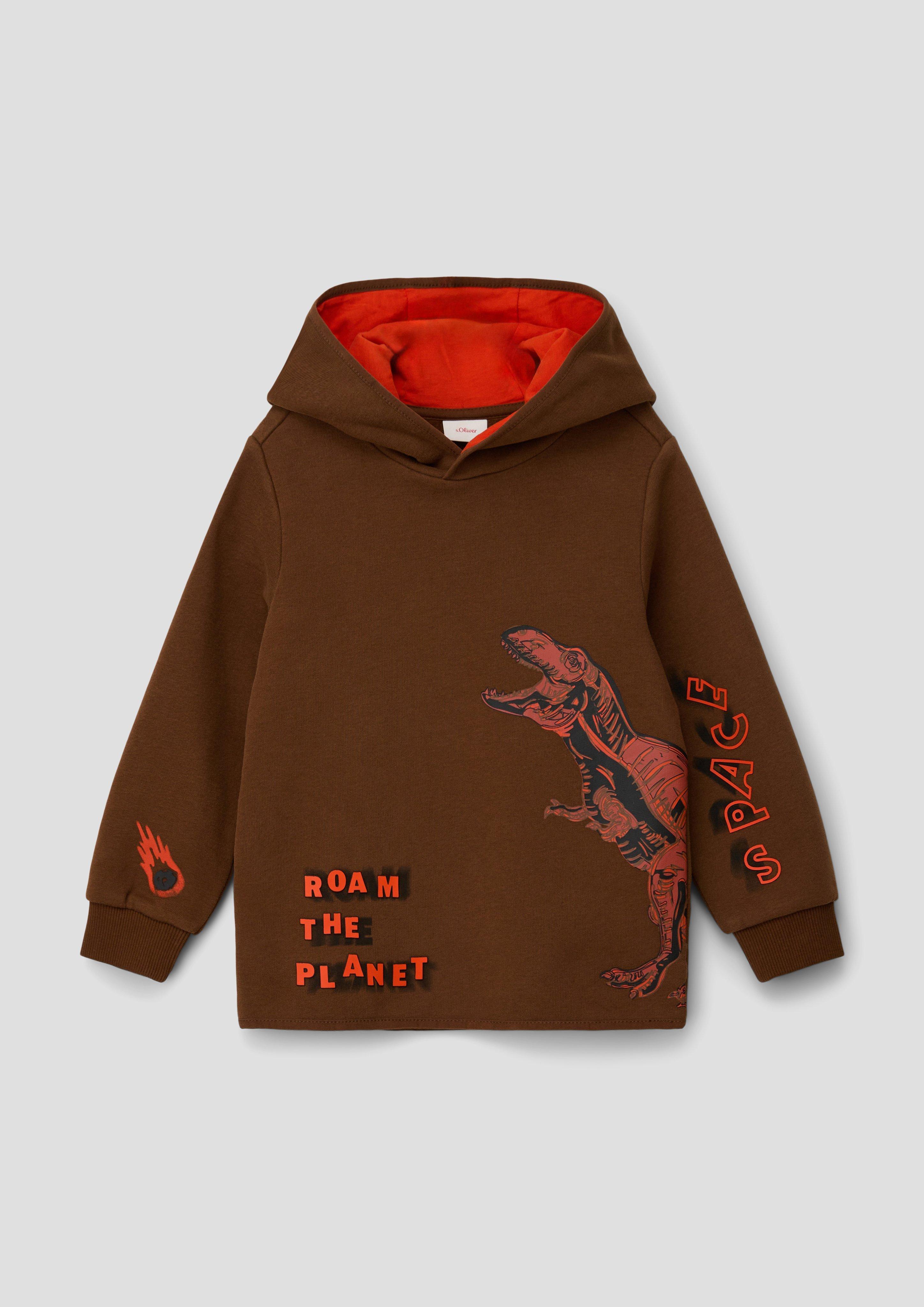 Kapuzensweatshirt mit Frontprint  2137506-8764