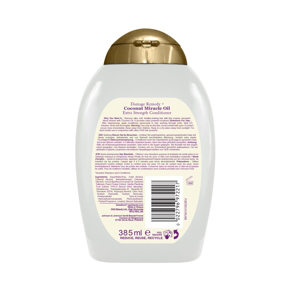 OGX Coconut Miracle Oil Conditioner 385 ml