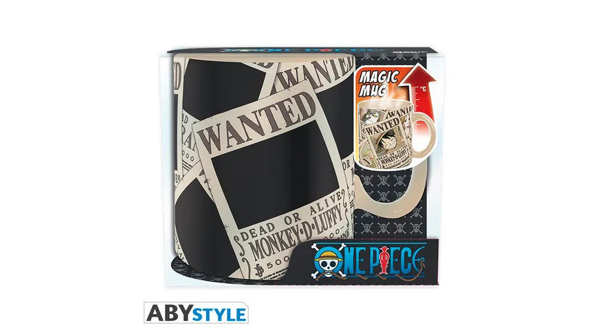 One Piece Wanted Thermoeffekttasse