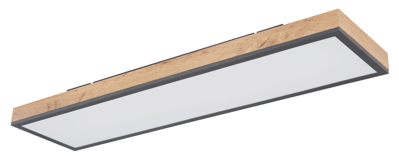 Globo Lighting - DORO - Deckenleuchte Aluminium Graphit, LED
