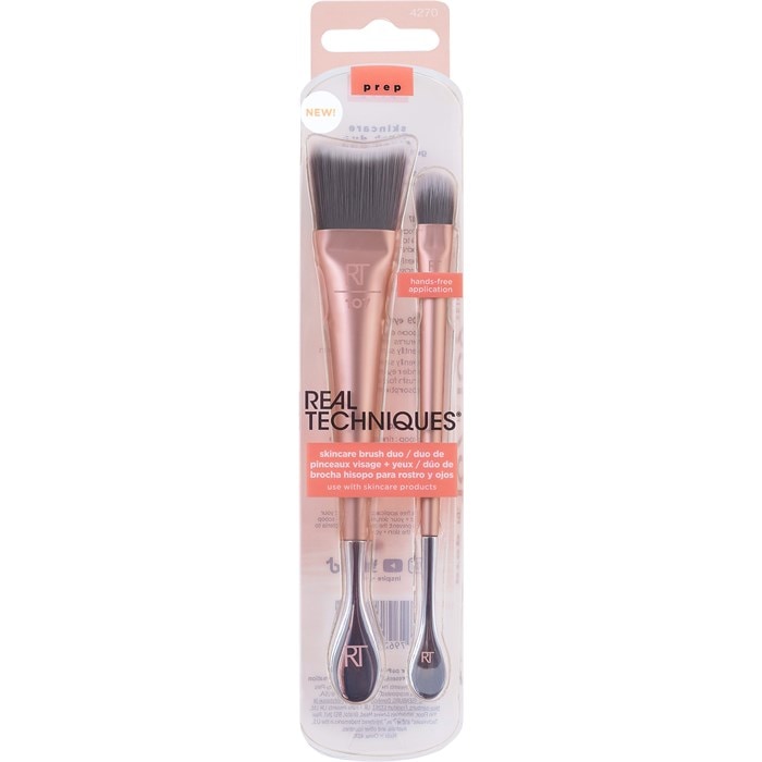 Prep Brushes Geschenkset Skincare Brush Duo von Real Techniques