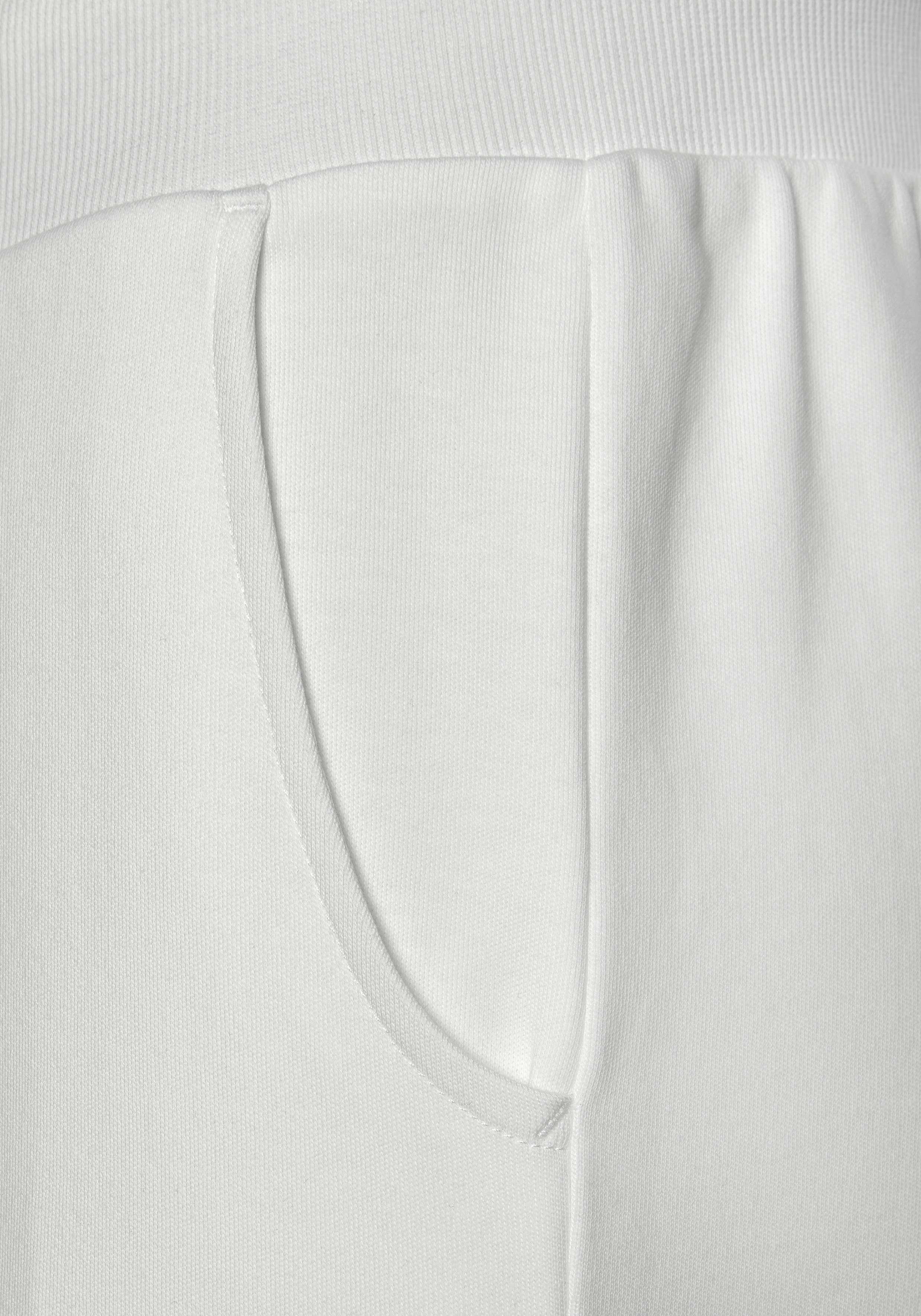 Bench. Loungewear Relaxhose mit glänzender Logostickerei, Loungeanzug