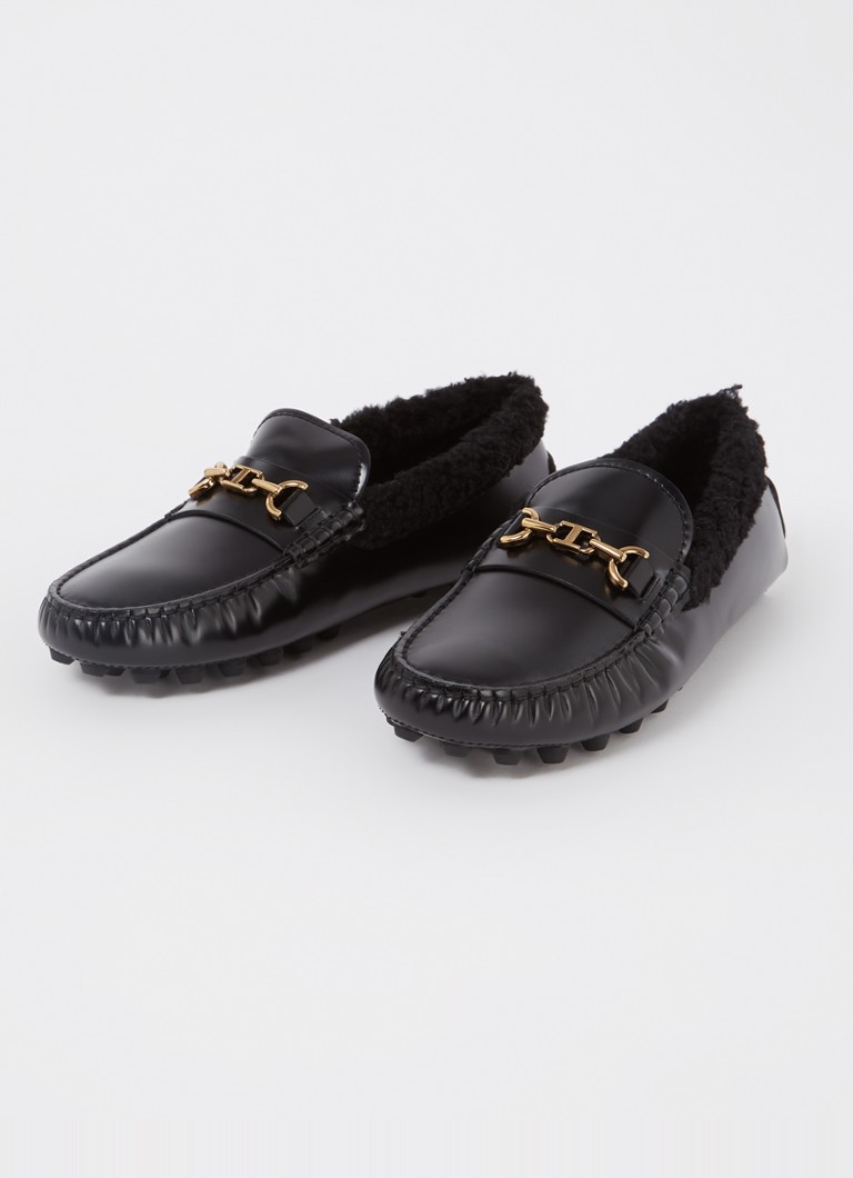 Tod's Gommino Macro-mokkasin laget av saueskinn