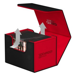 Ultimate Guard Sidewinder 100+ XenoSkin Synergie - Schwarz/Rot