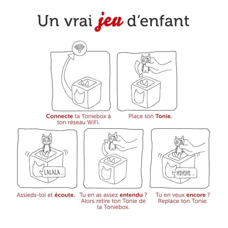 Figurine Tonie Mes comptines préférées, pour faire la fête Tonies