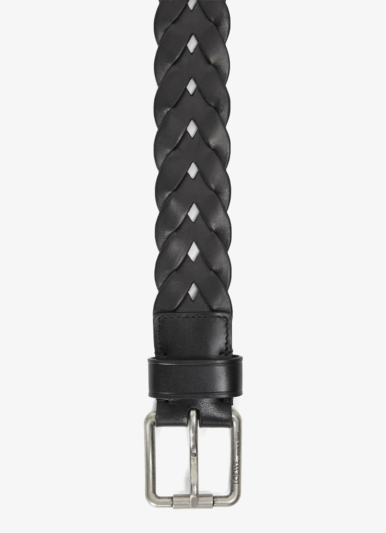 LOEWE Roller Curve belt made of calfskin
