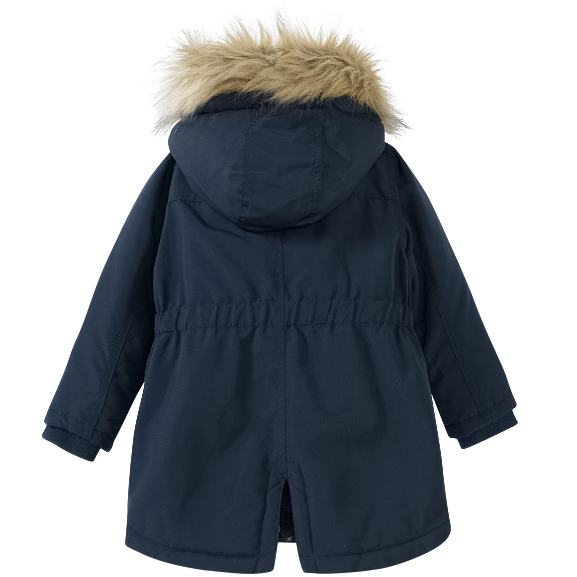 Mädchen Parka mit Fellimitat