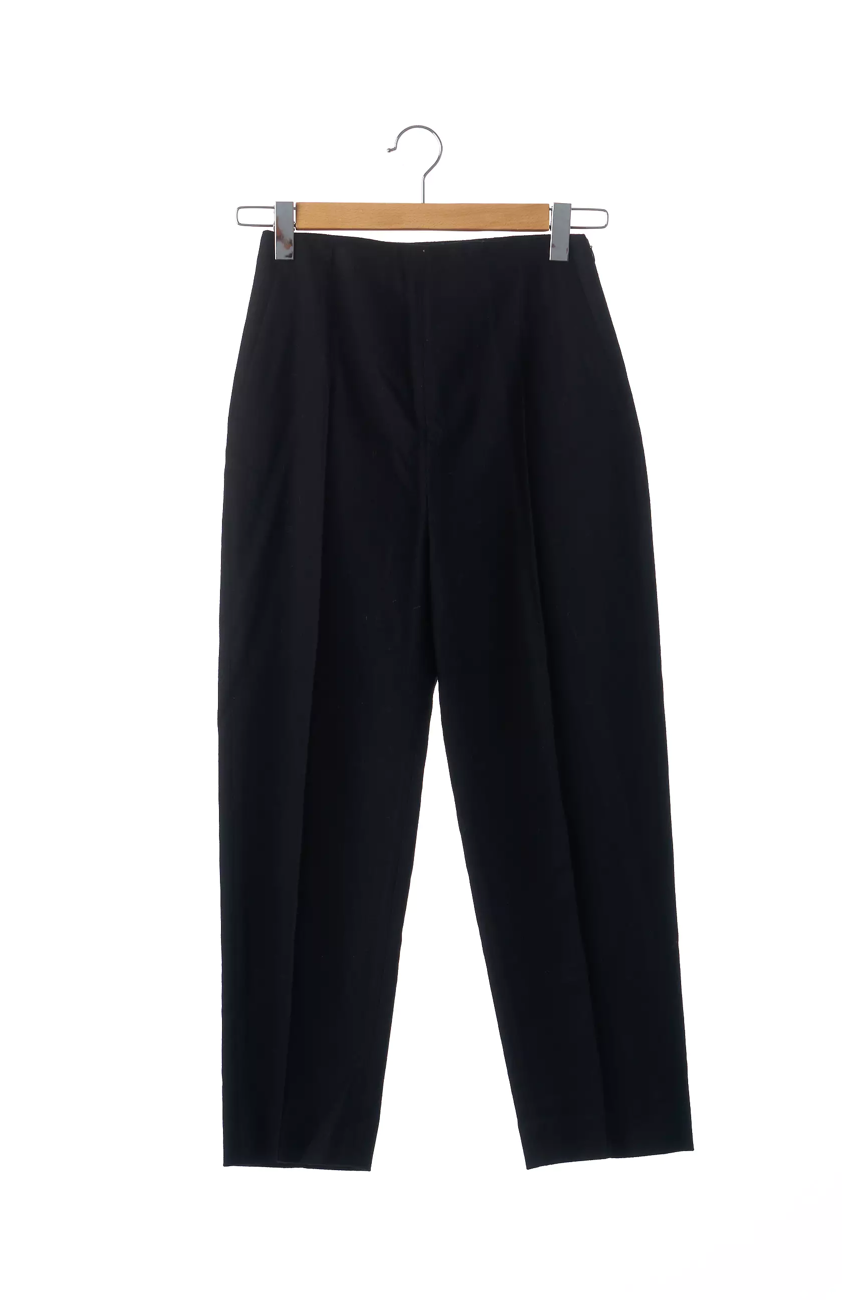 La Mattina Pantalons Droits Femme couleur noir