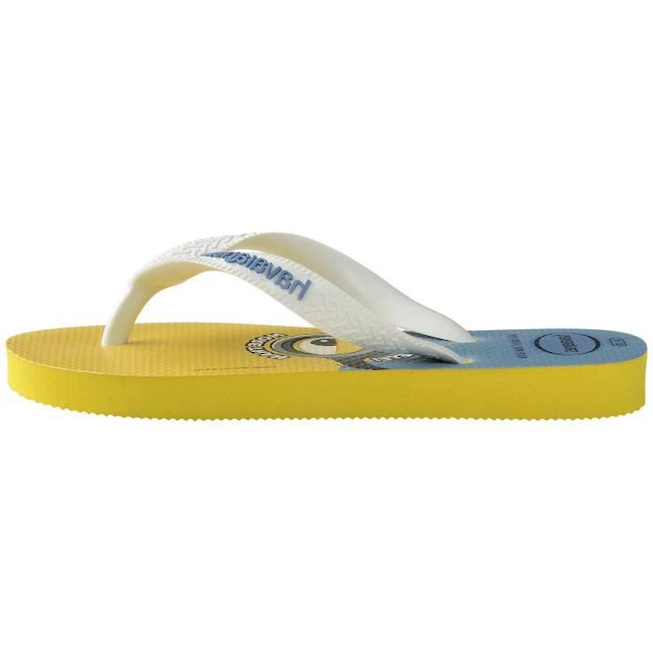 Tong Havaianas Enfant Minions jaune
