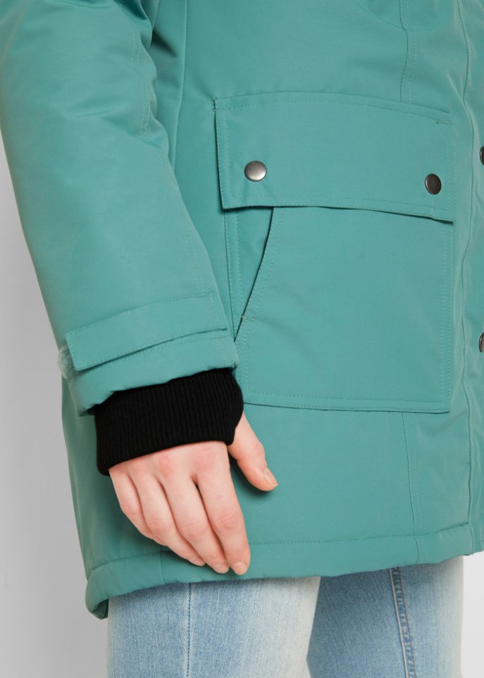 Outdoor-Funktions-Jacke mit Kapuze
