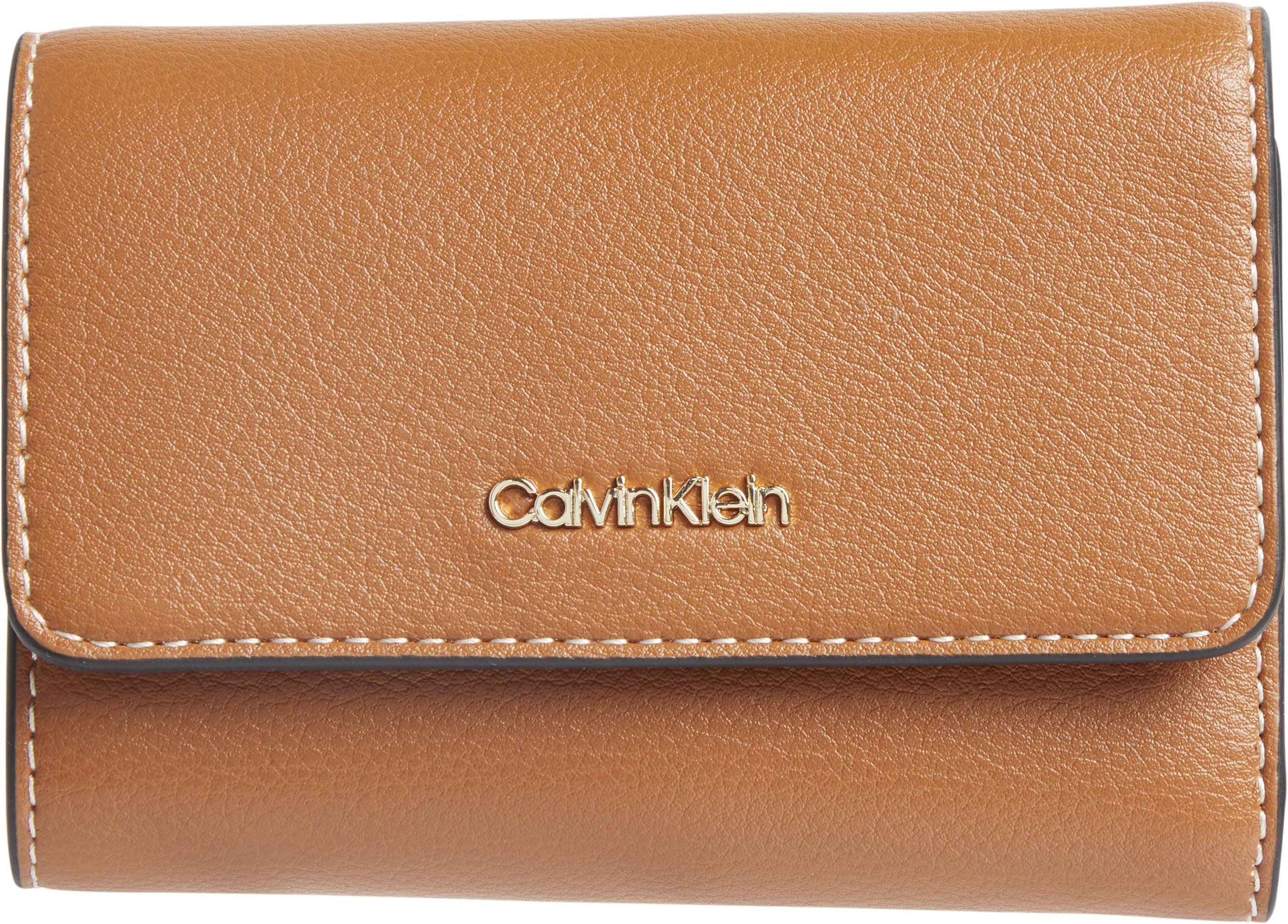 Calvin Klein Geldbörse CK MUST TRIFOLD SM, in schlichtem Design