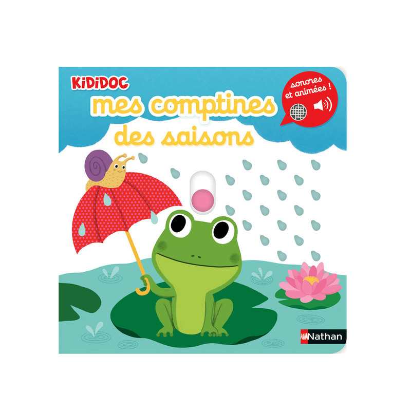 Livre Mes comptines des saisons - Nathan Jeunesse