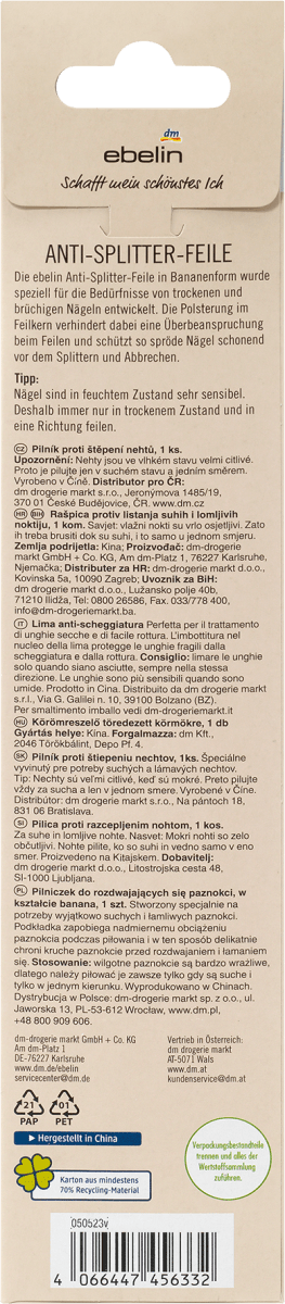 Nagelfeile Anti-Splitter, 1 St