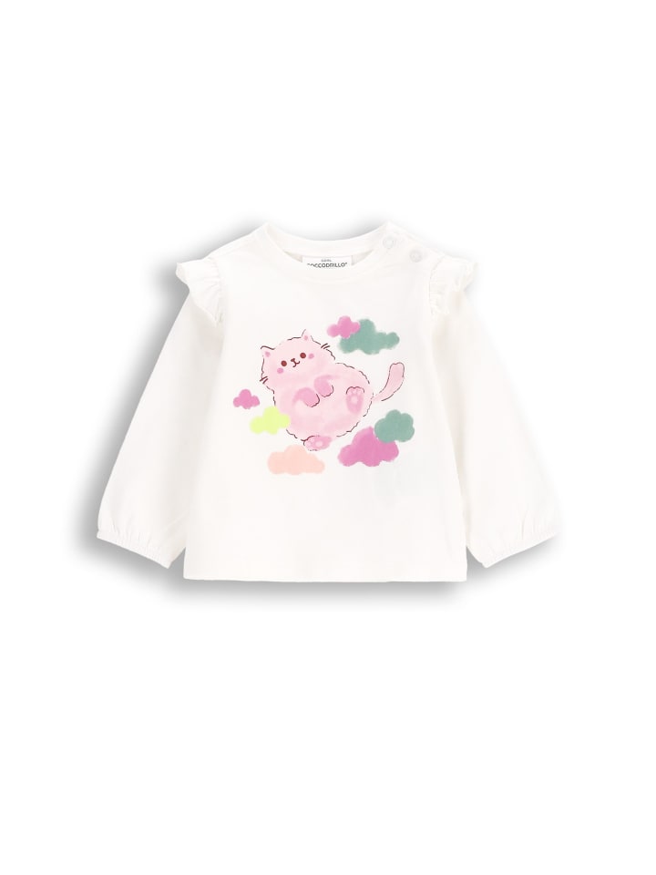 Coccodrillo Langarmshirt in ecru günstig kaufen