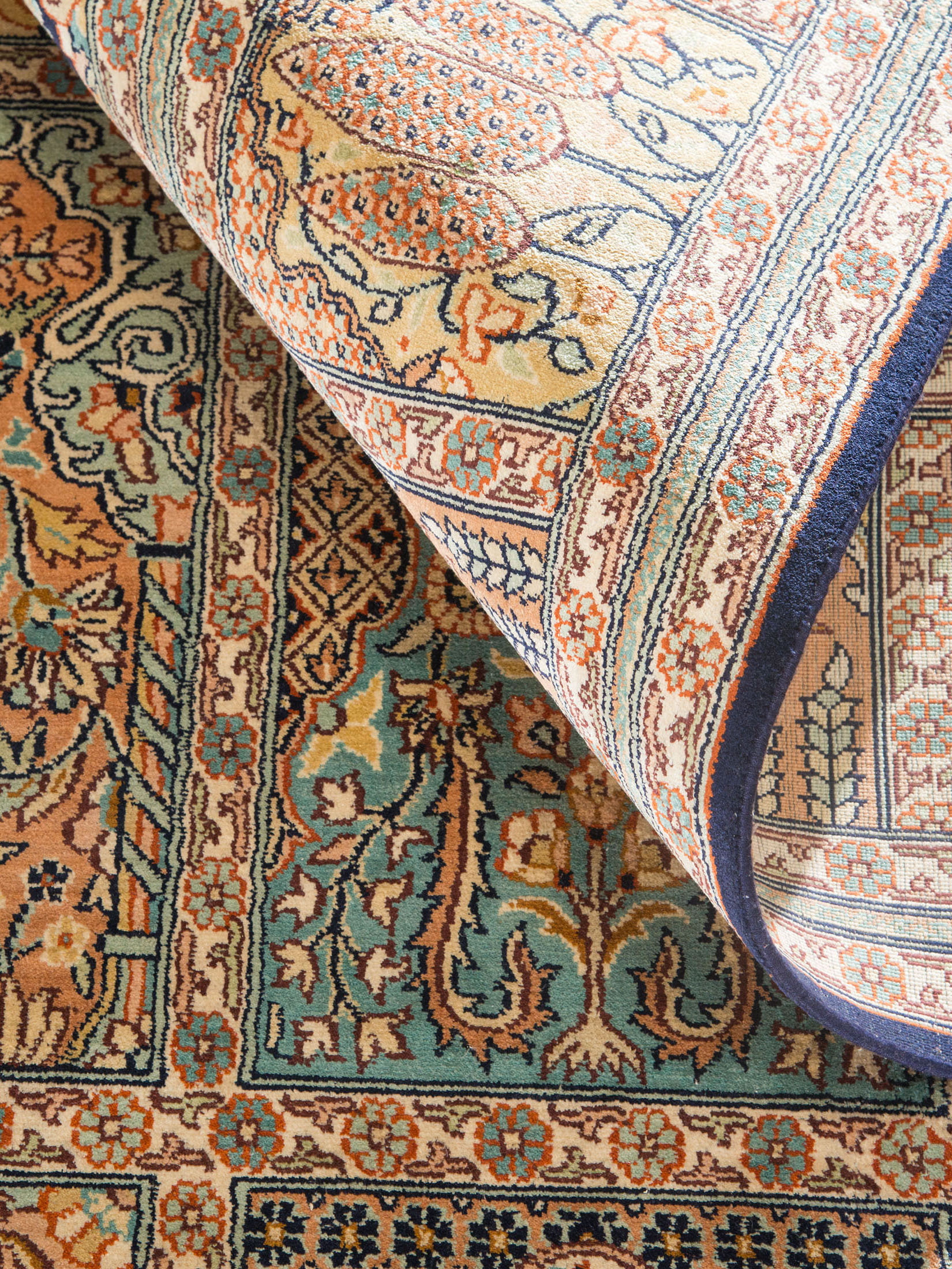 Kaschmir Seide 18/18 ca. 213 x 309 cm, Unikat / Einzelstück