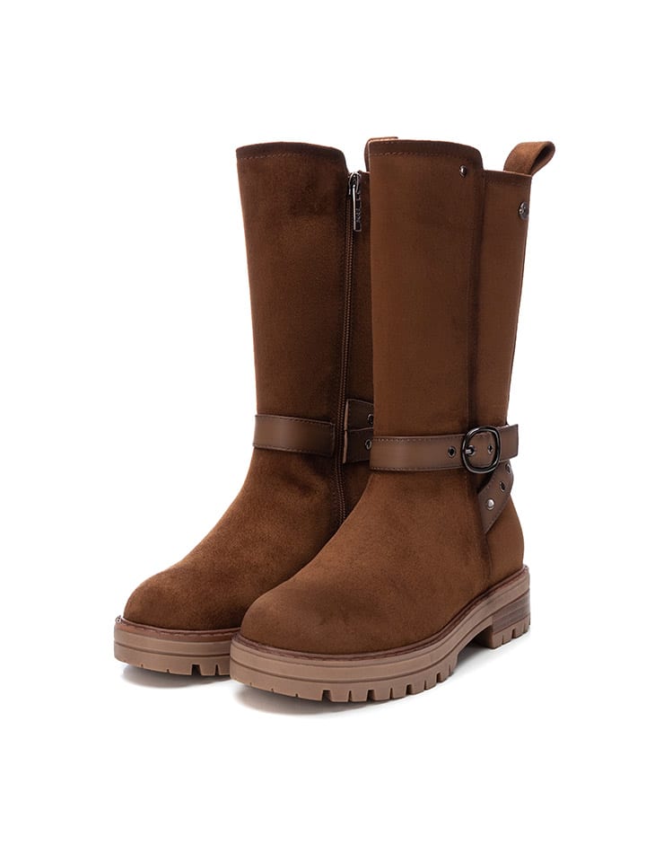 XTI Kids Stiefel in Braun günstig kaufen