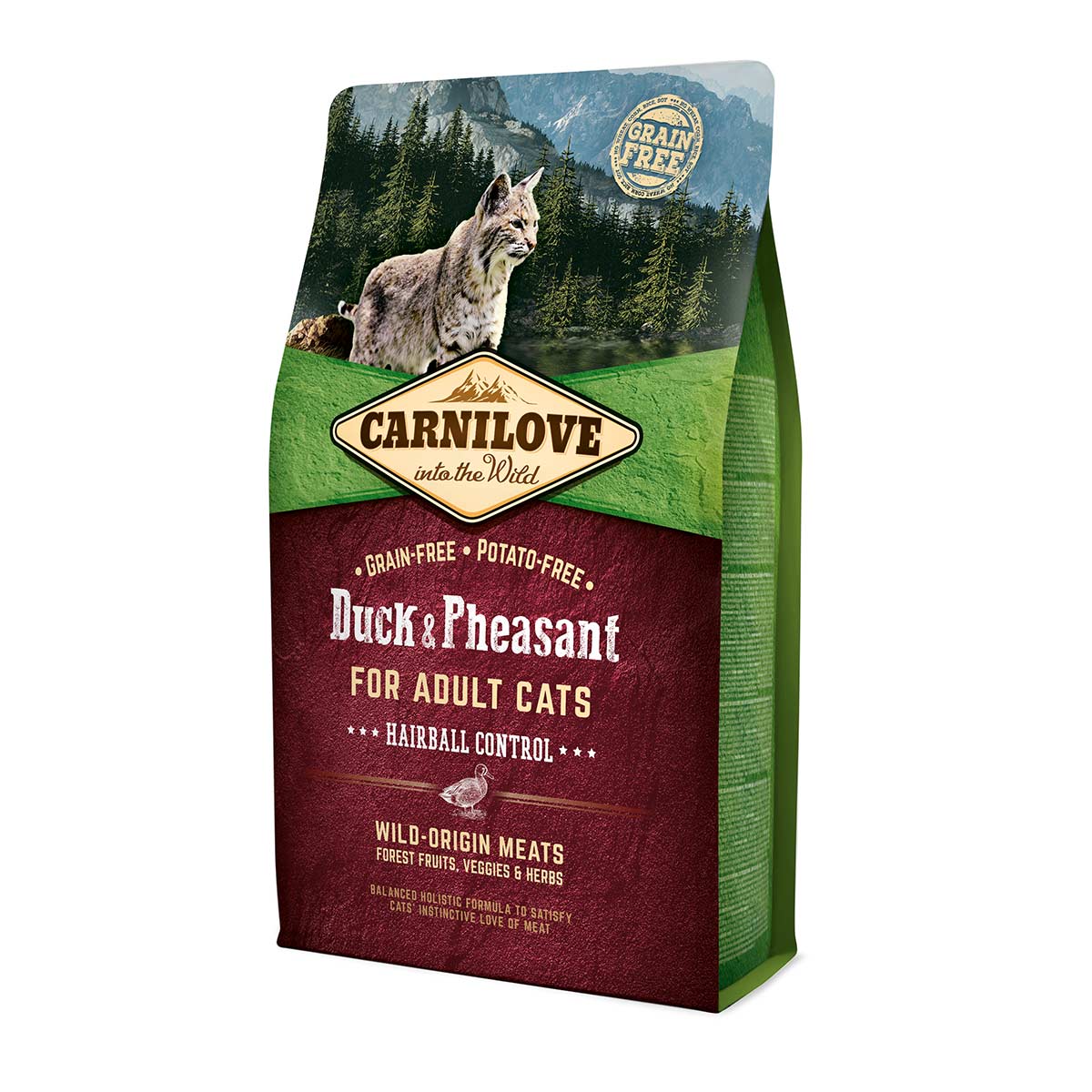 Carnilove Cat Adult - Duck & Pheasant / Hairball Control