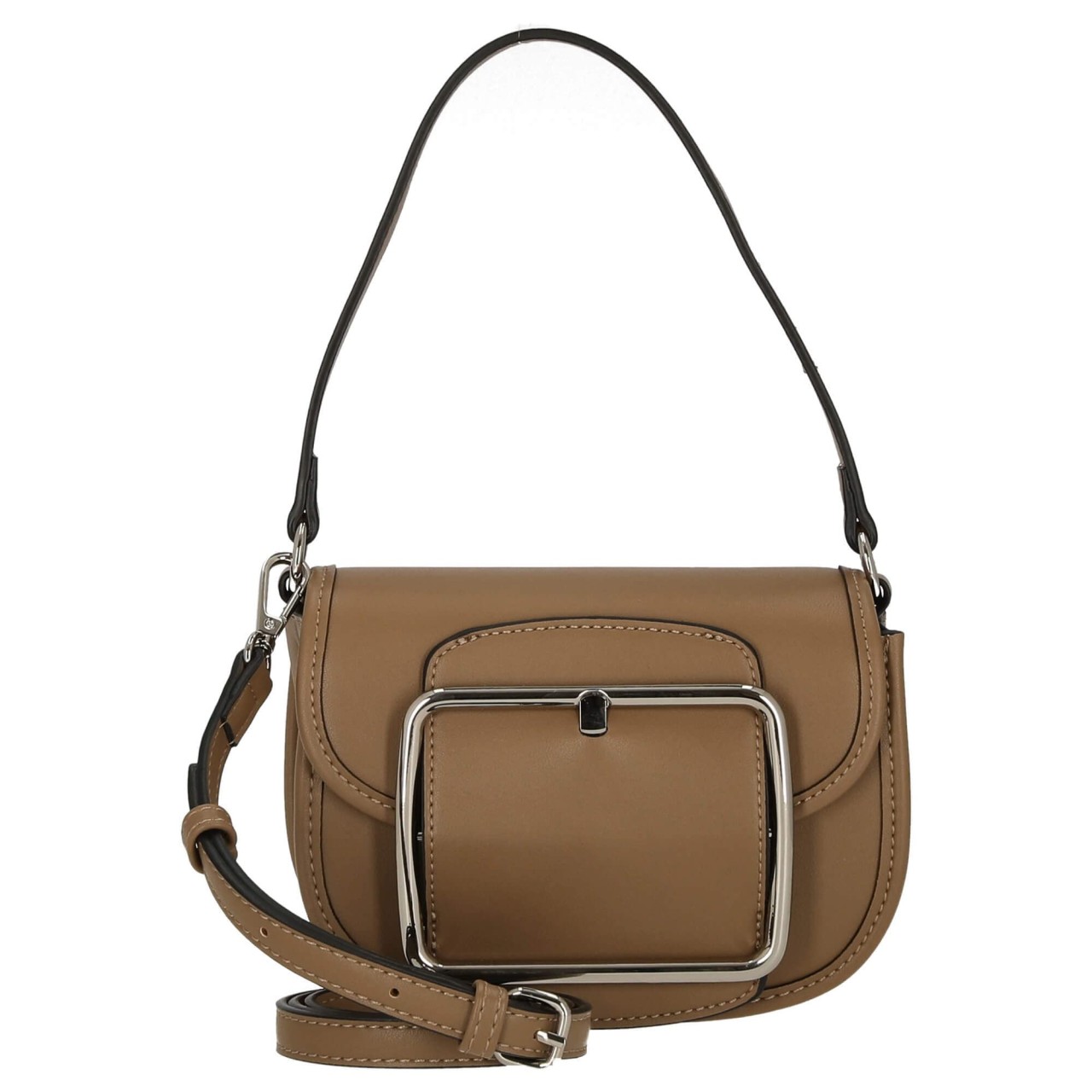 SEIDENFELT Handtaschen schwarz SADDLE