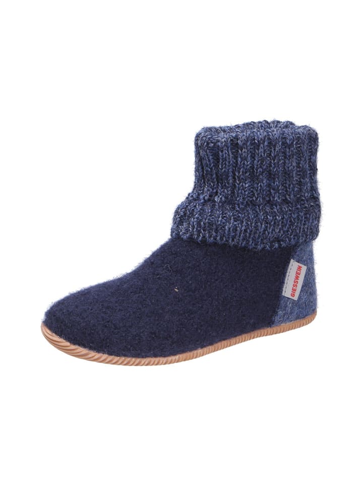Giesswein Hausschuhe in blau günstig kaufen