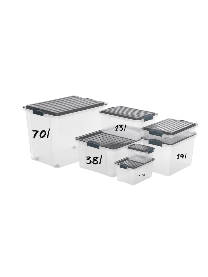 Rotho Stapelbox DIN A4, 13 l COMPACT günstig kaufen onesize