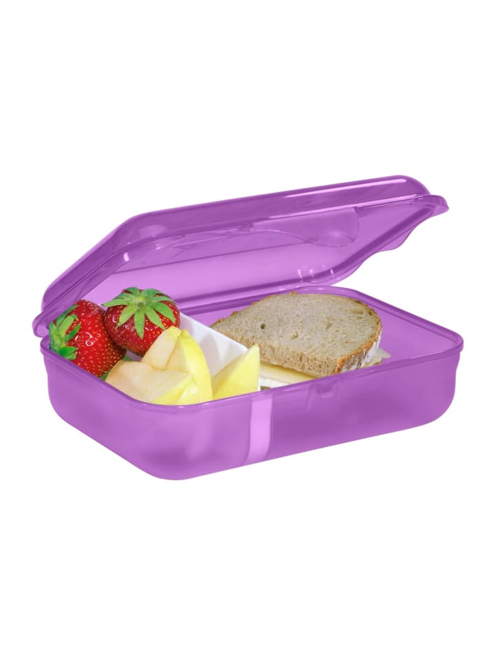 Step by Step Brotzeitbox, mit Klickverschluss in Unicorn Nuala, Lila günstig kaufen onesize